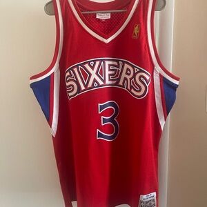 Mitchell & Ness Philadelphia 76ers Allen Iverson Jersey
